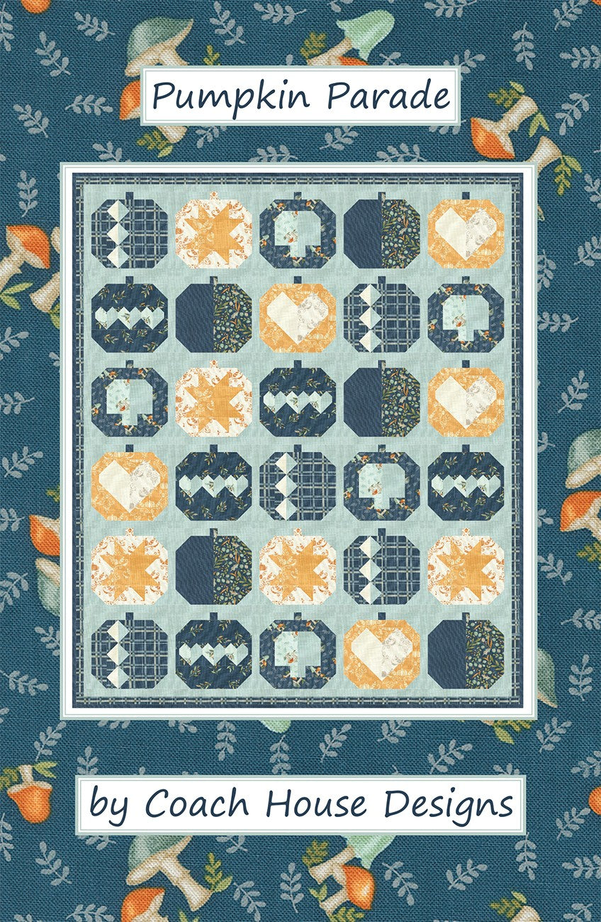 Pumpkin Parade Quilt Pattern by Coach House Designs