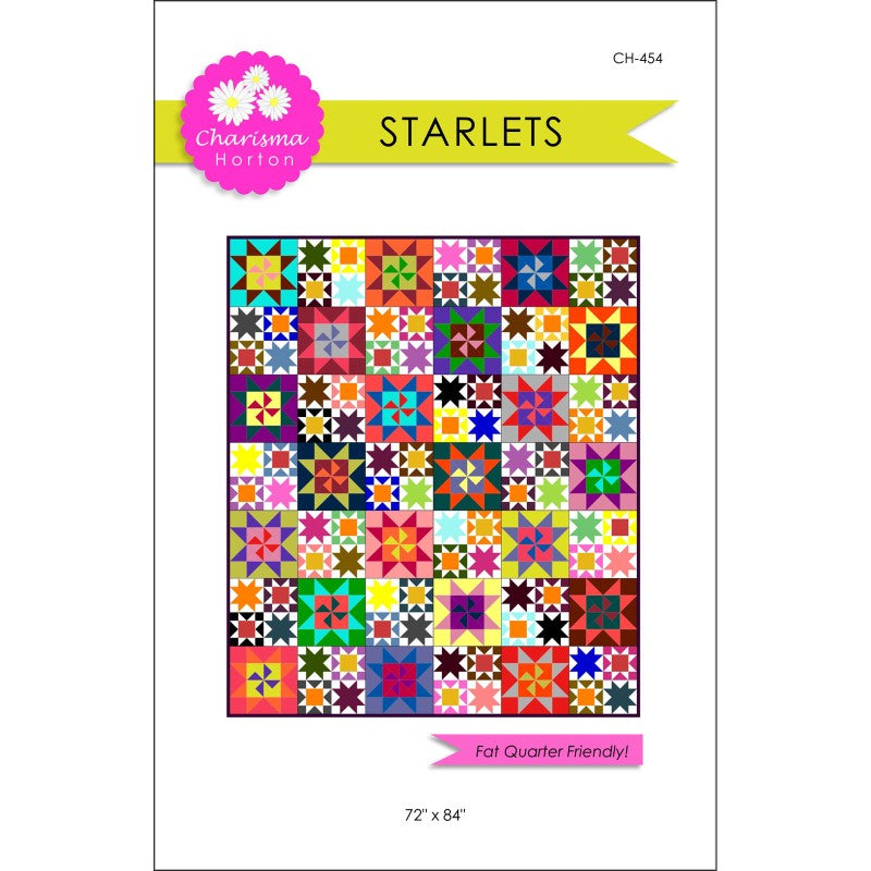 Starlets Quilt Pattern by Charisma Horton