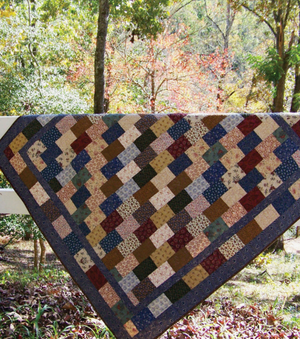 Scrap Happy Postcard Quilt Pattern by Cut Loose Press