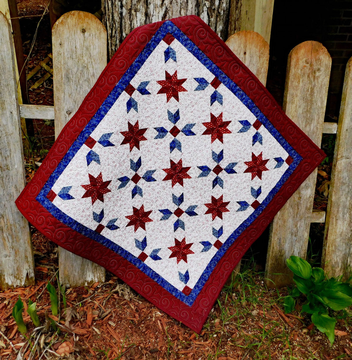 Allegiance Quilt Pattern by Cut Loose Press