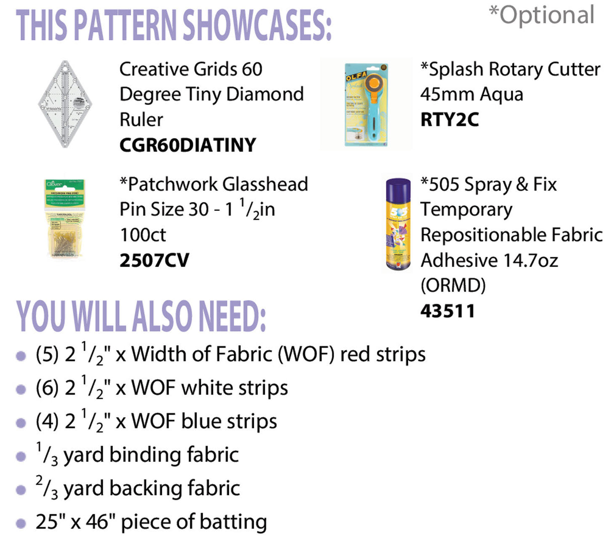 O Say Can You See Quilt Pattern