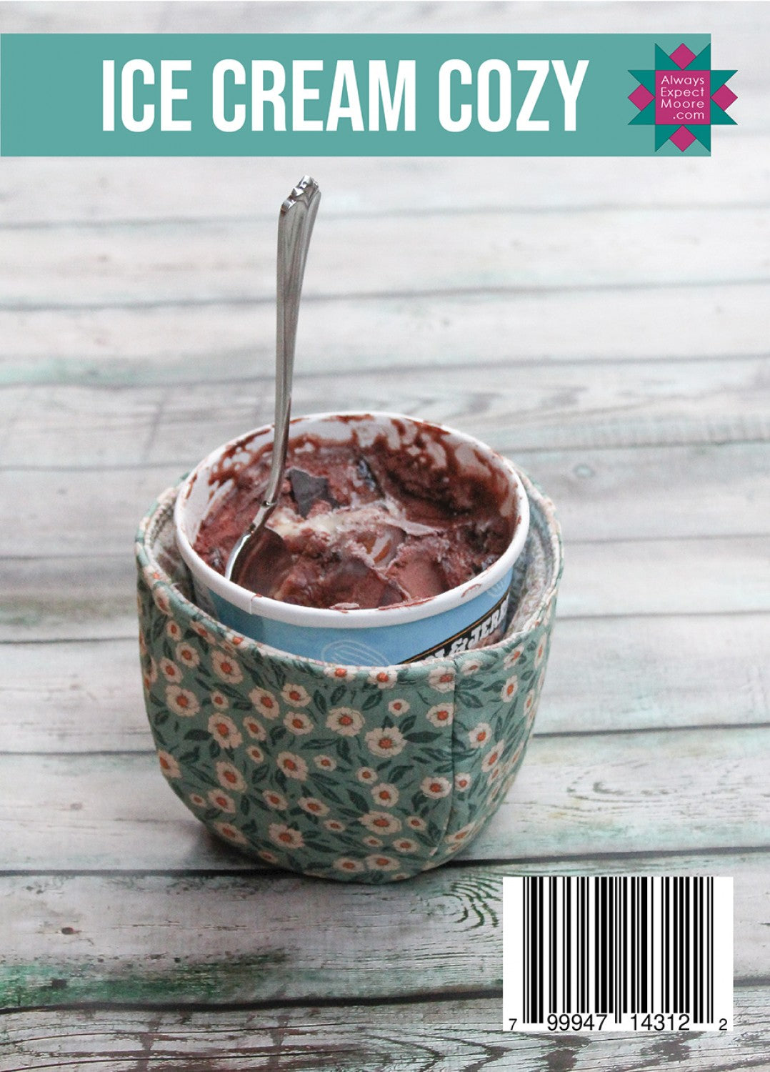 Ice Cream Cozy - Postcard Pattern by Carolina Moore