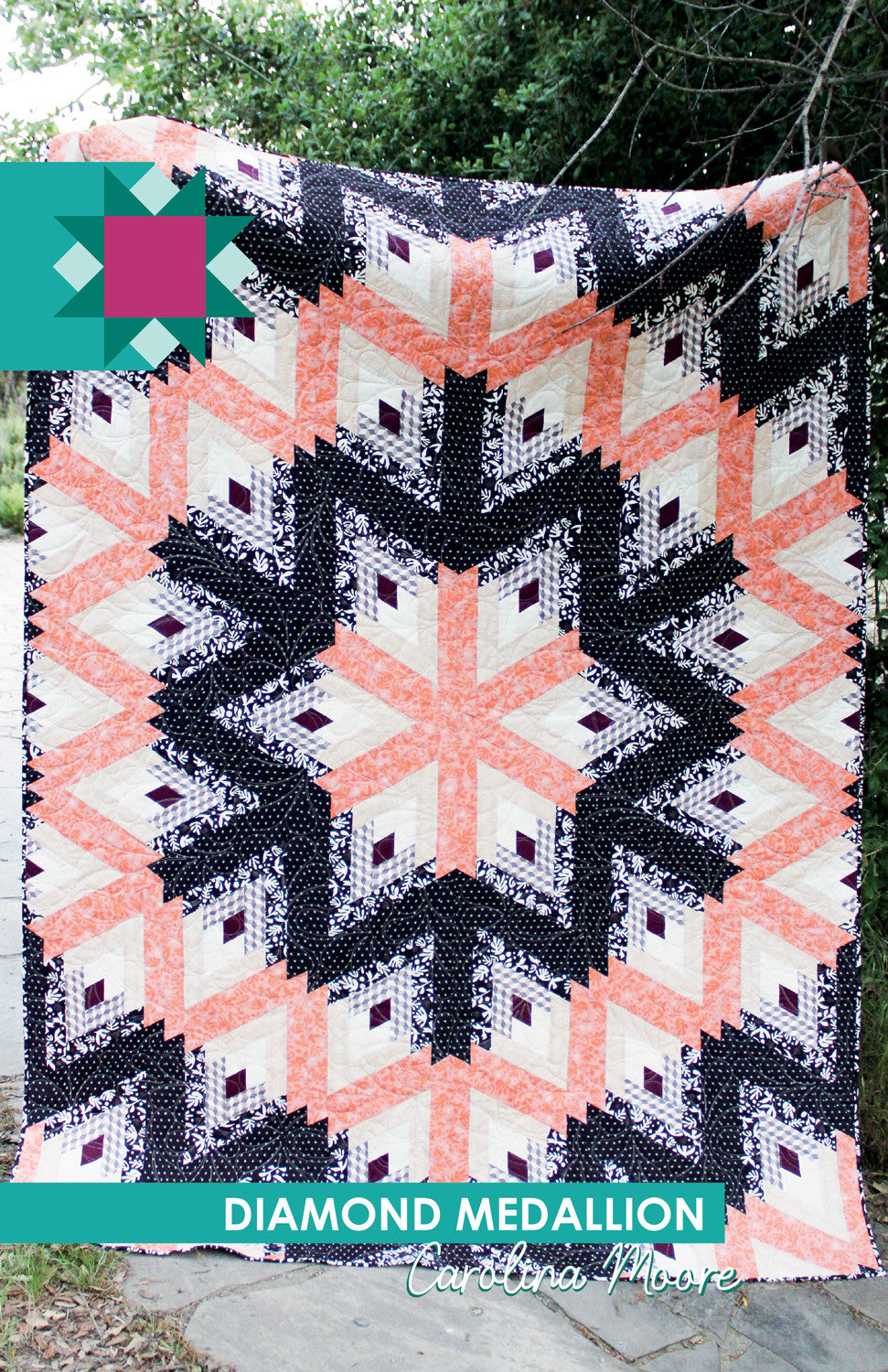 Medallion Quilt Pattern by Carolina Moore