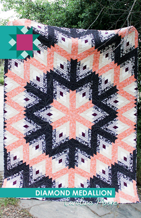 Medallion Quilt Pattern by Carolina Moore