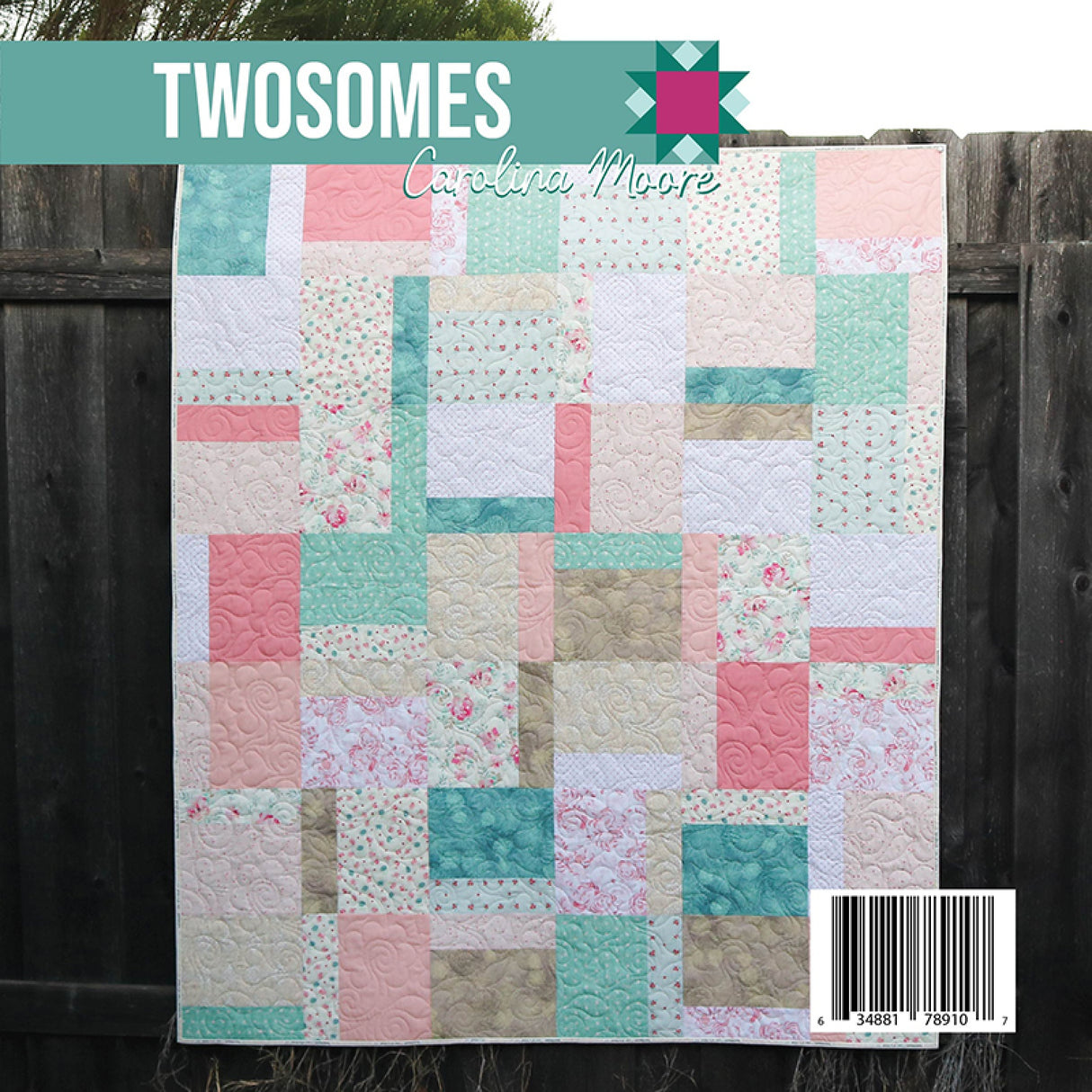 Twosomes Quilt Pattern by Carolina Moore