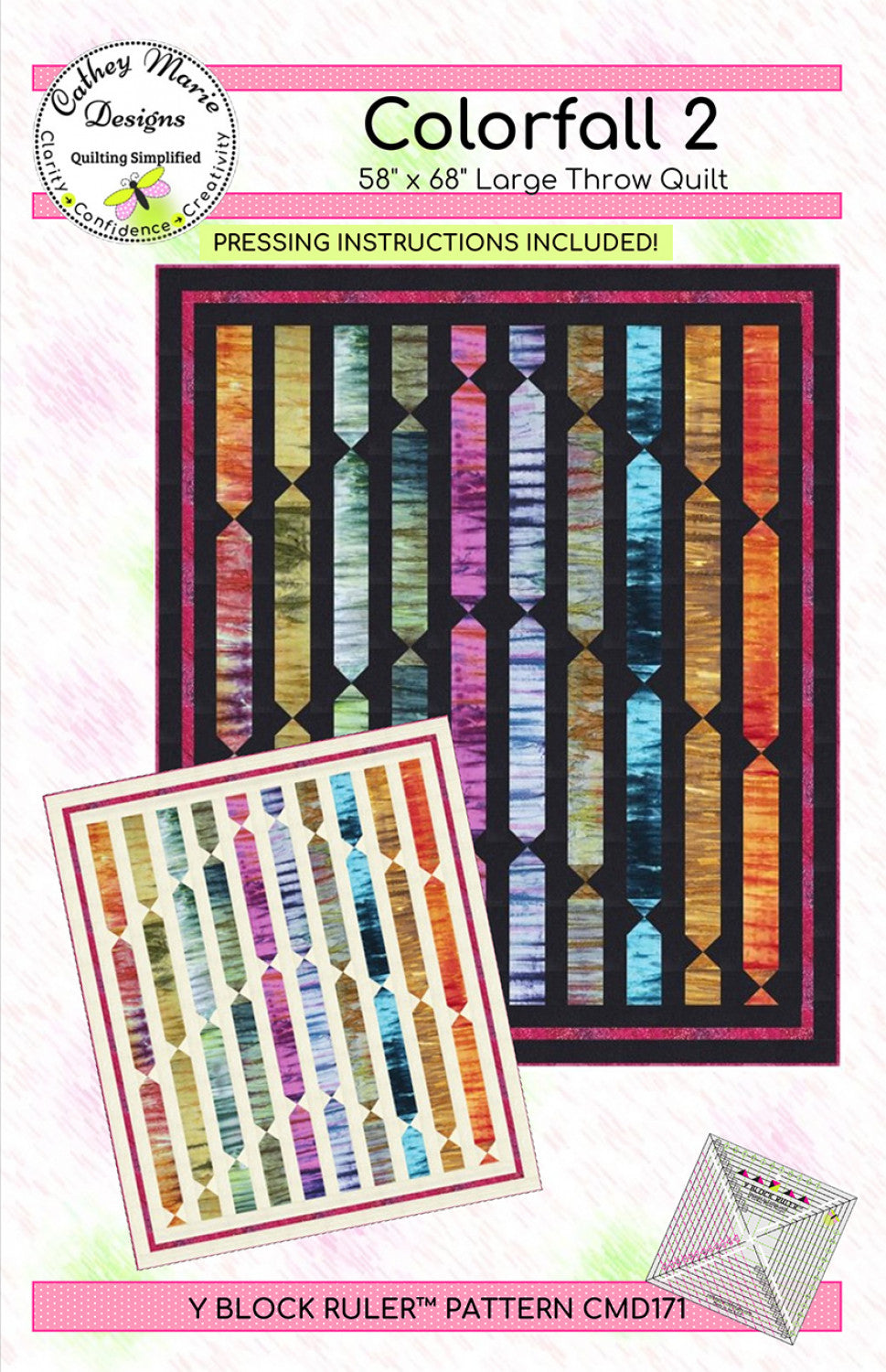 Colorfall 2 Quilt Pattern by Cathey Marie Designs