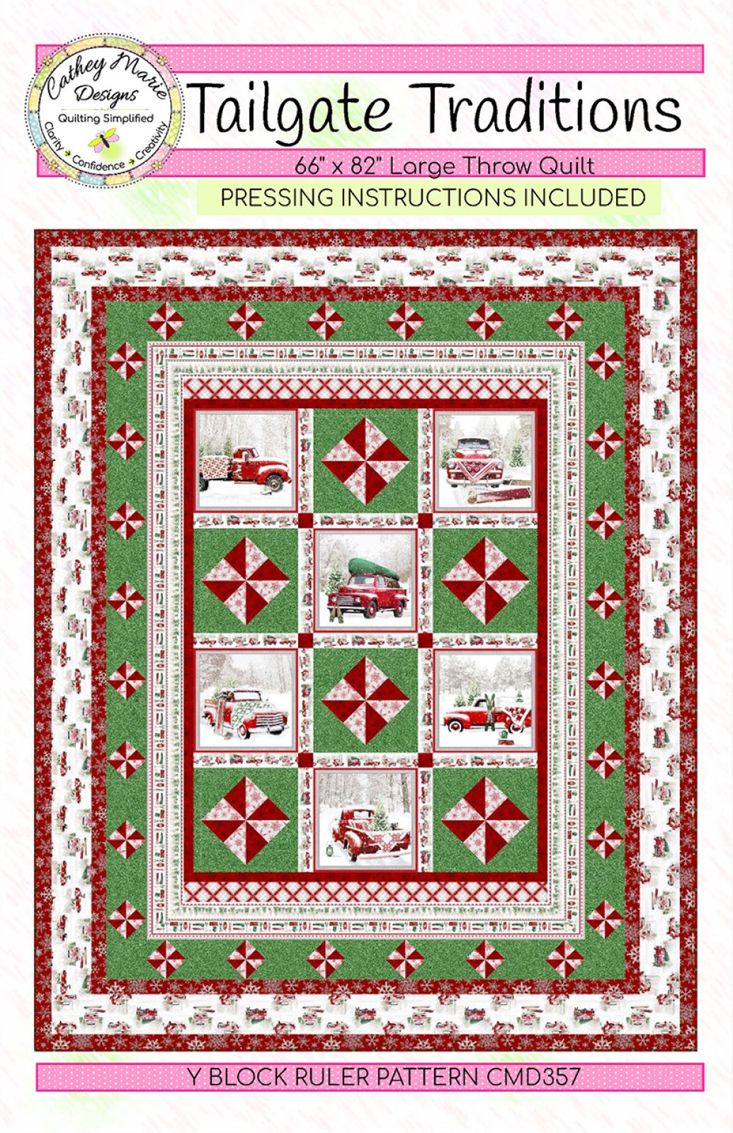 Tailgate Traditions Quilt Pattern by Cathey Marie Designs