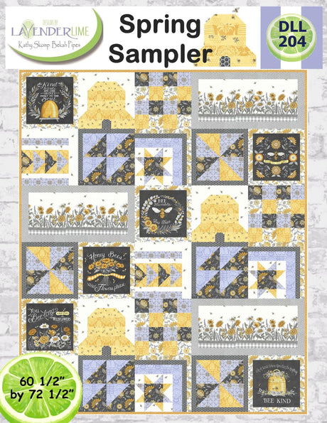 Spring Sampler Downloadable Pattern by Lavender Lime Quilting