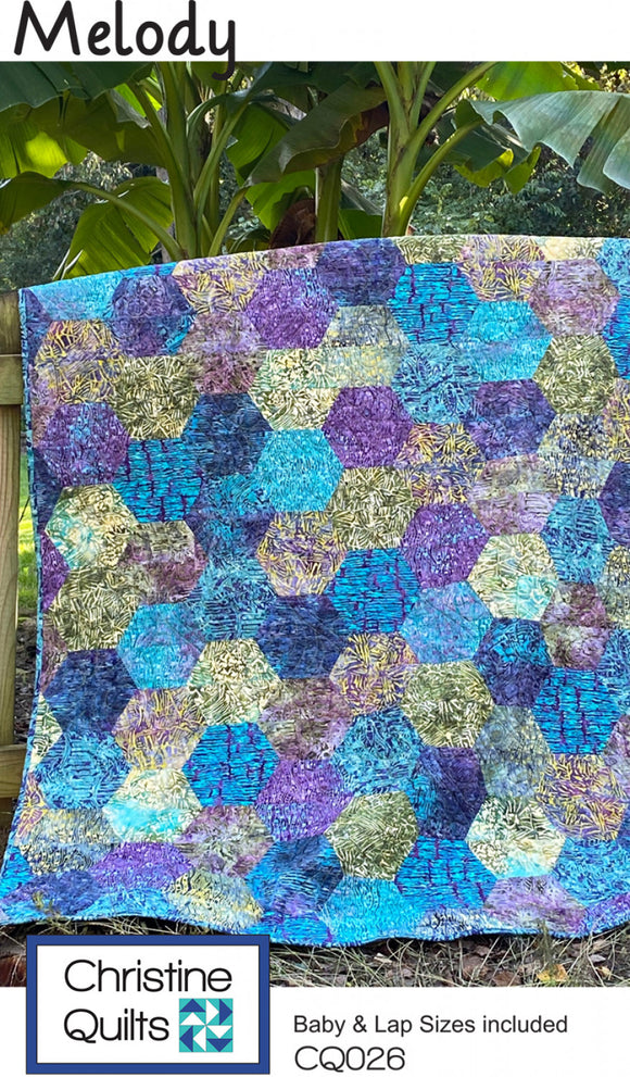 Melody Quilt Pattern by Christine Quilts