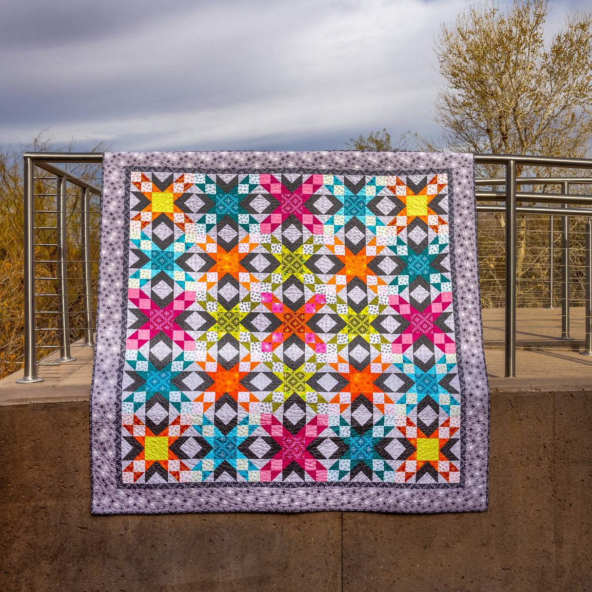 Sparkling Stars Downloadable Pattern by Christa Quilts