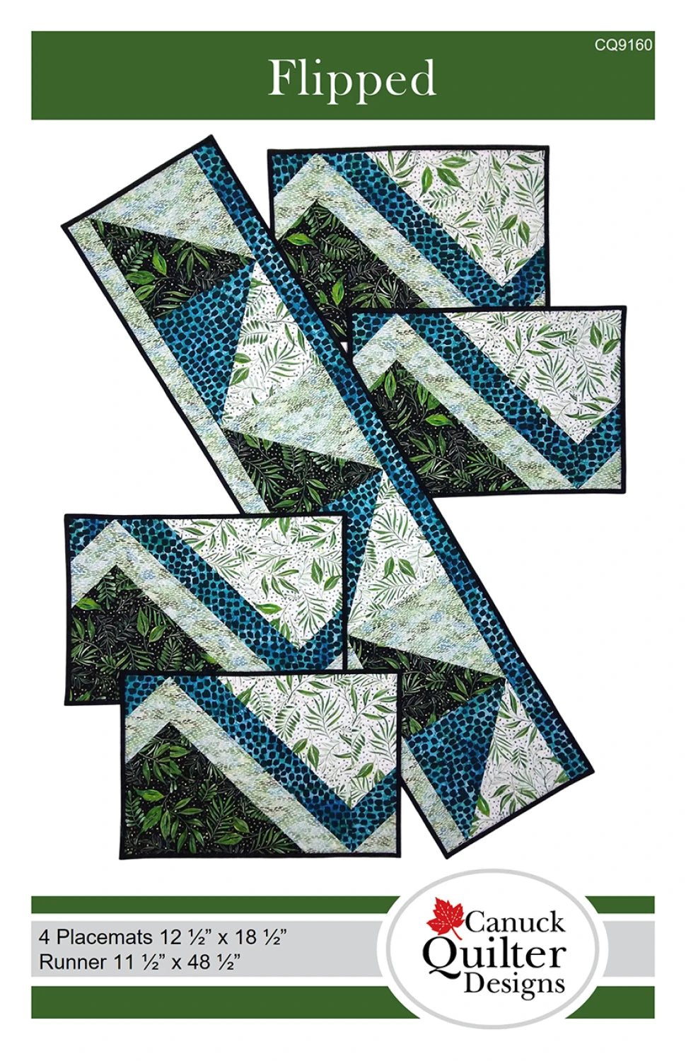 Flipped Quilt Pattern by Canuck Quilter Designs
