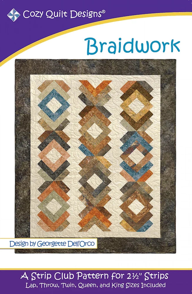 Braidwork Downloadable Pattern by Cozy Quilt Designs