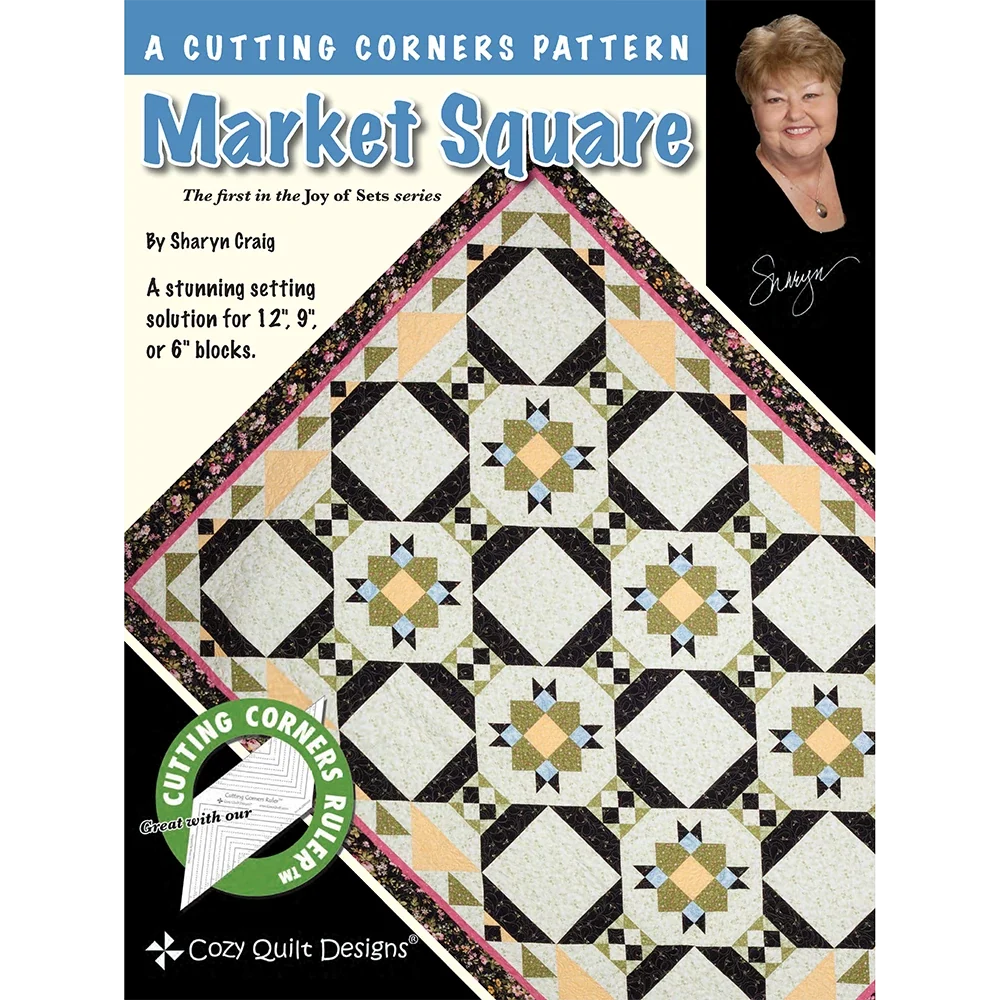 Market Square Downloadable Pattern by Cozy Quilt Designs