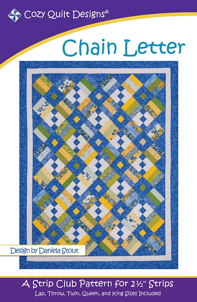 Chain Letter Downloadable Pattern by Cozy Quilt Designs