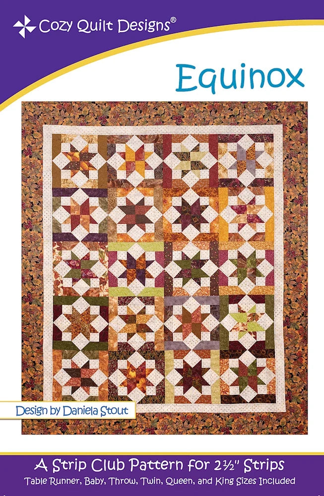 Equinox Downloadable Pattern by Cozy Quilt Designs