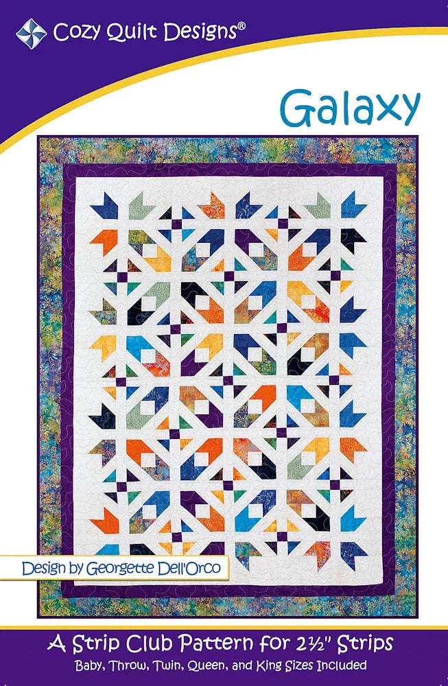 Galaxy Downloadable Pattern by Cozy Quilt Designs