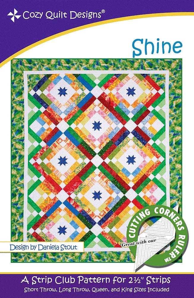 Shine Downloadable Pattern by Cozy Quilt Designs