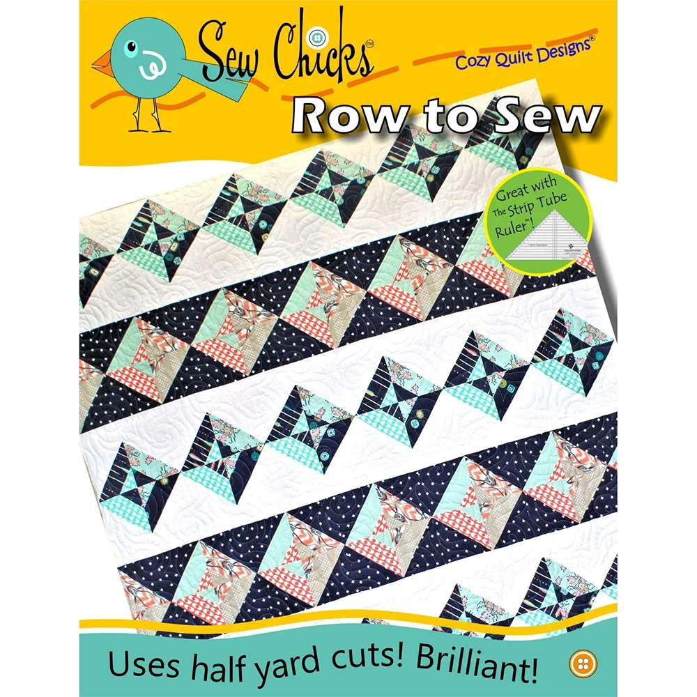 Row to Sew Downloadable Pattern by Cozy Quilt Designs