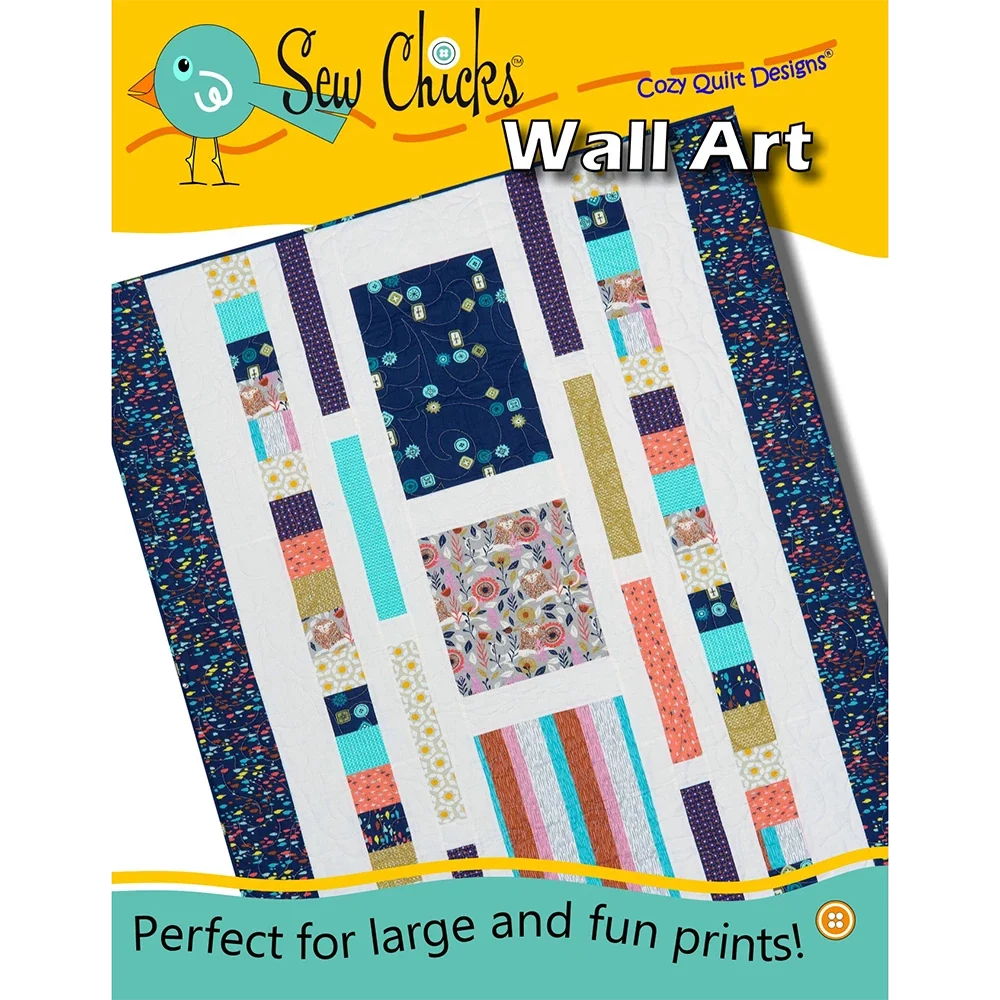 Wall Art Downloadable Pattern by Cozy Quilt Designs