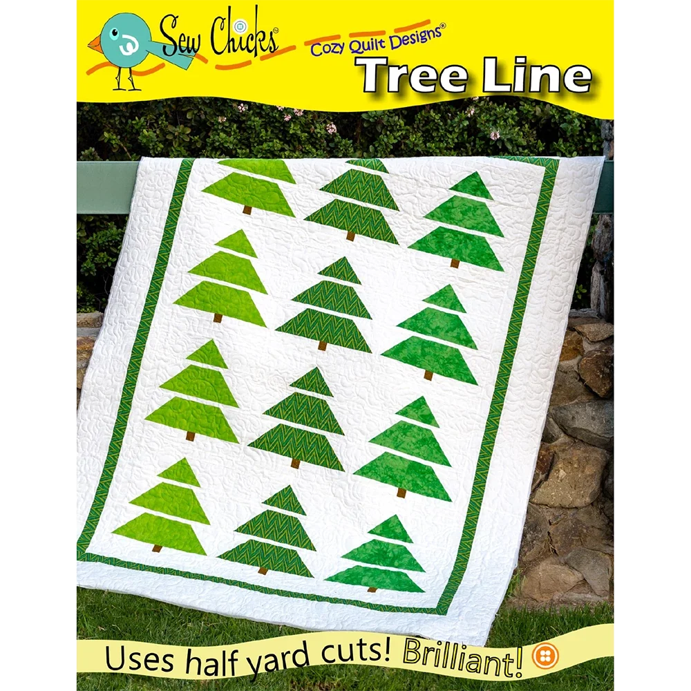 Tree Line Downloadable Pattern by Cozy Quilt Designs