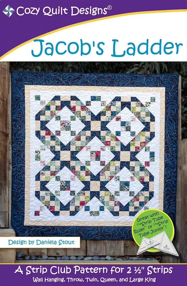 Jacob's Ladder Downloadable Pattern by Cozy Quilt Designs