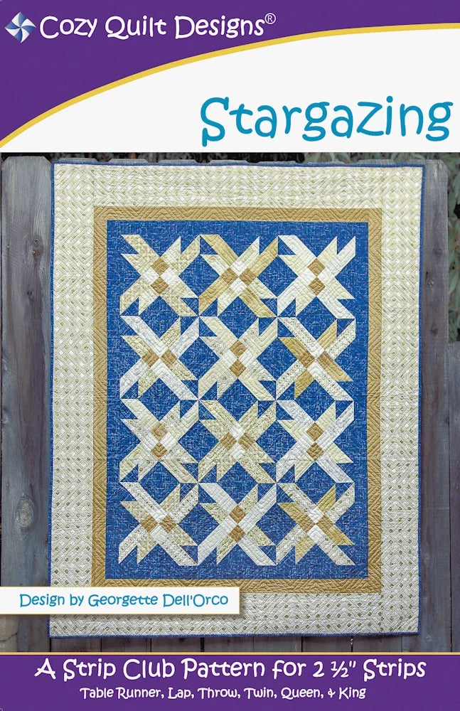 Stargazing Downloadable Pattern by Cozy Quilt Designs