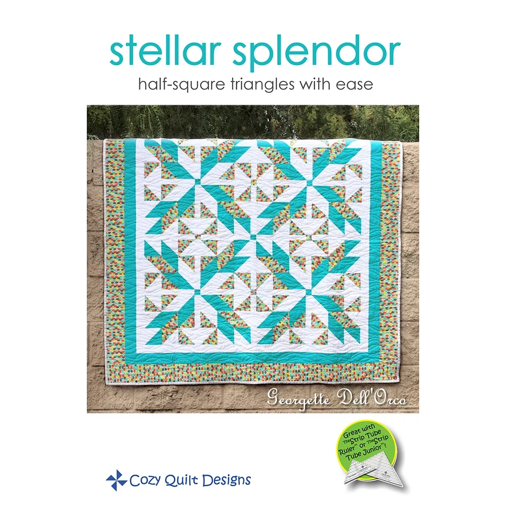 Stellar Splendor Downloadable Pattern by Cozy Quilt Designs