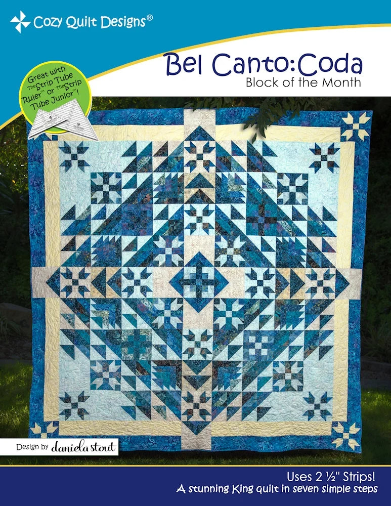 Bel Canto: Coda Downloadable Pattern by Cozy Quilt Designs