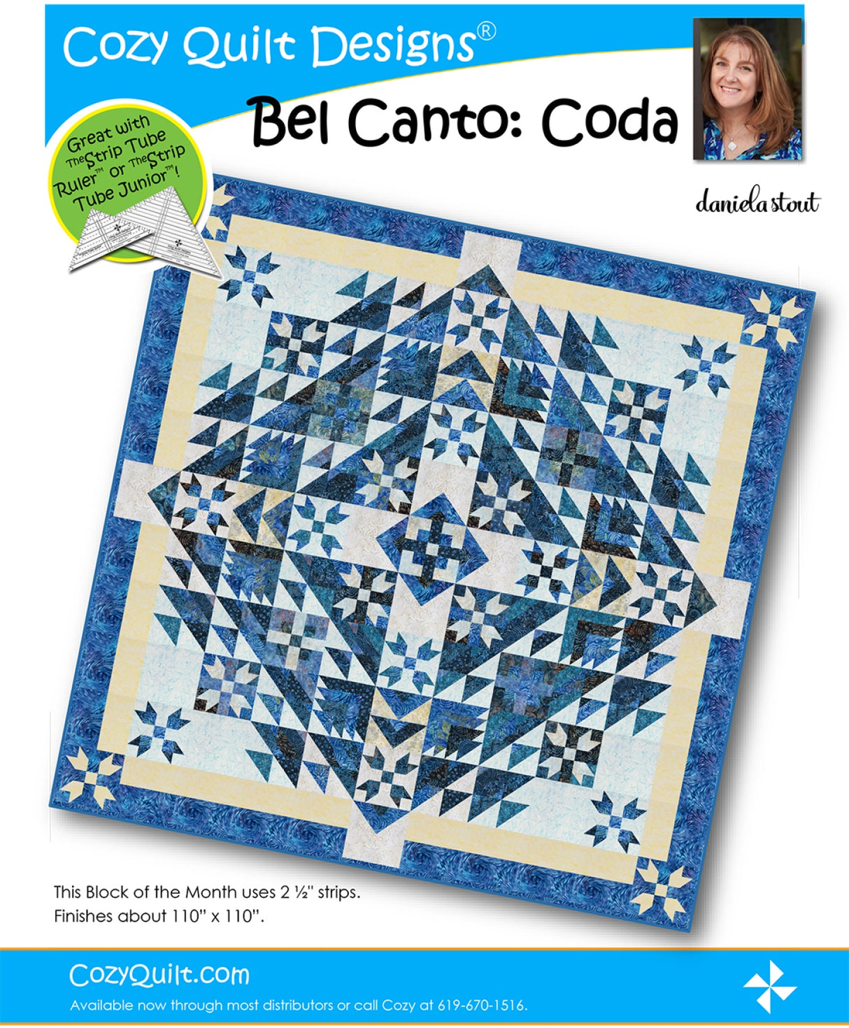 Bel Canto: Coda Quilt Pattern by Cozy Quilt Designs