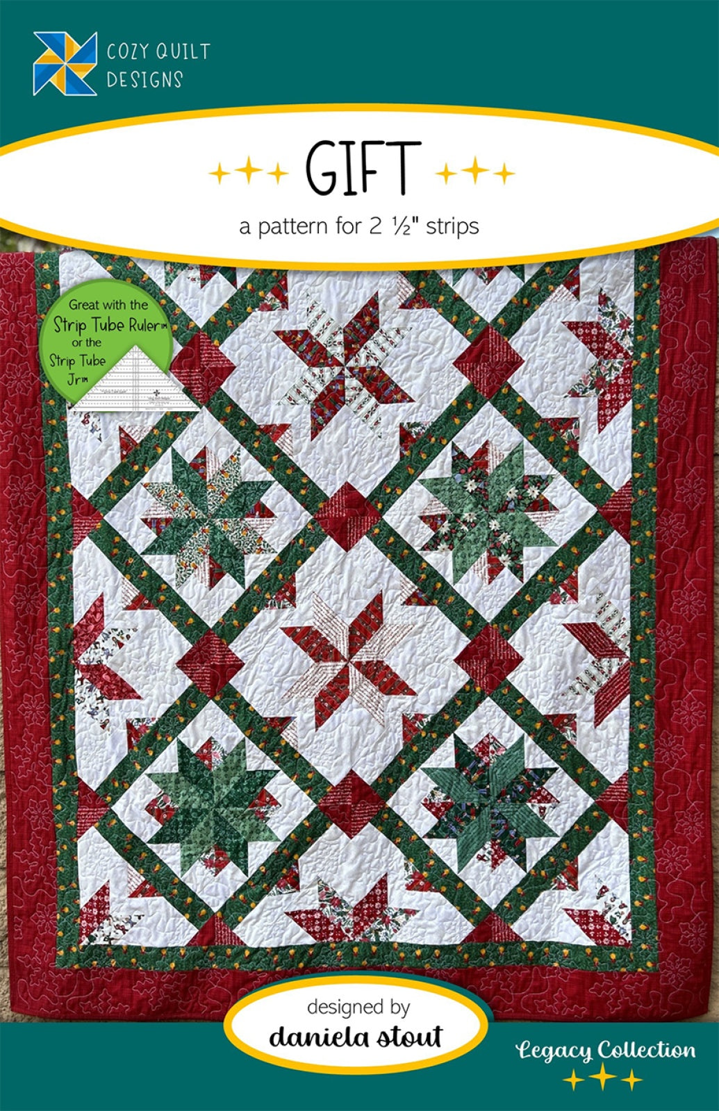 Gift Quilt Pattern by Cozy Quilt Designs