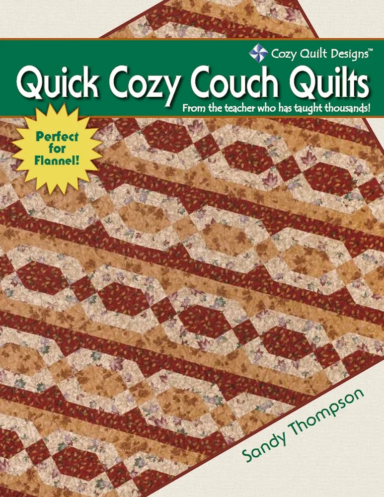 Quick Cozy Couch Quilts Downloadable Pattern by Cozy Quilt Designs