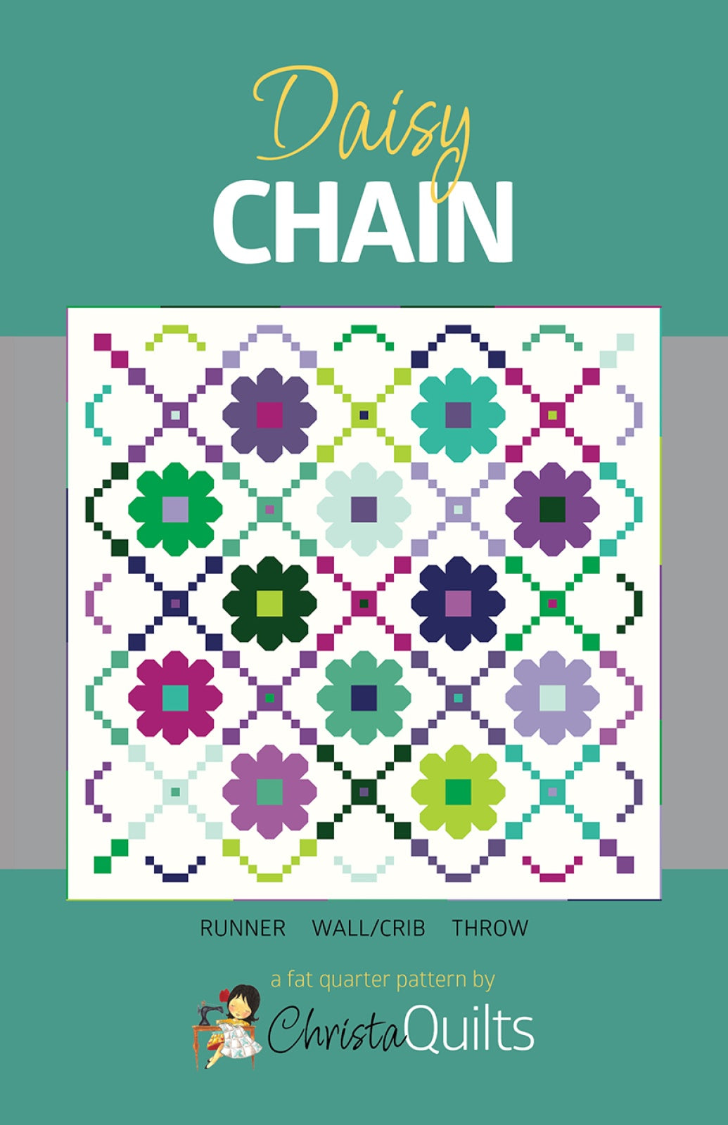 Daisy Chain Quilt Pattern by Christa Quilts