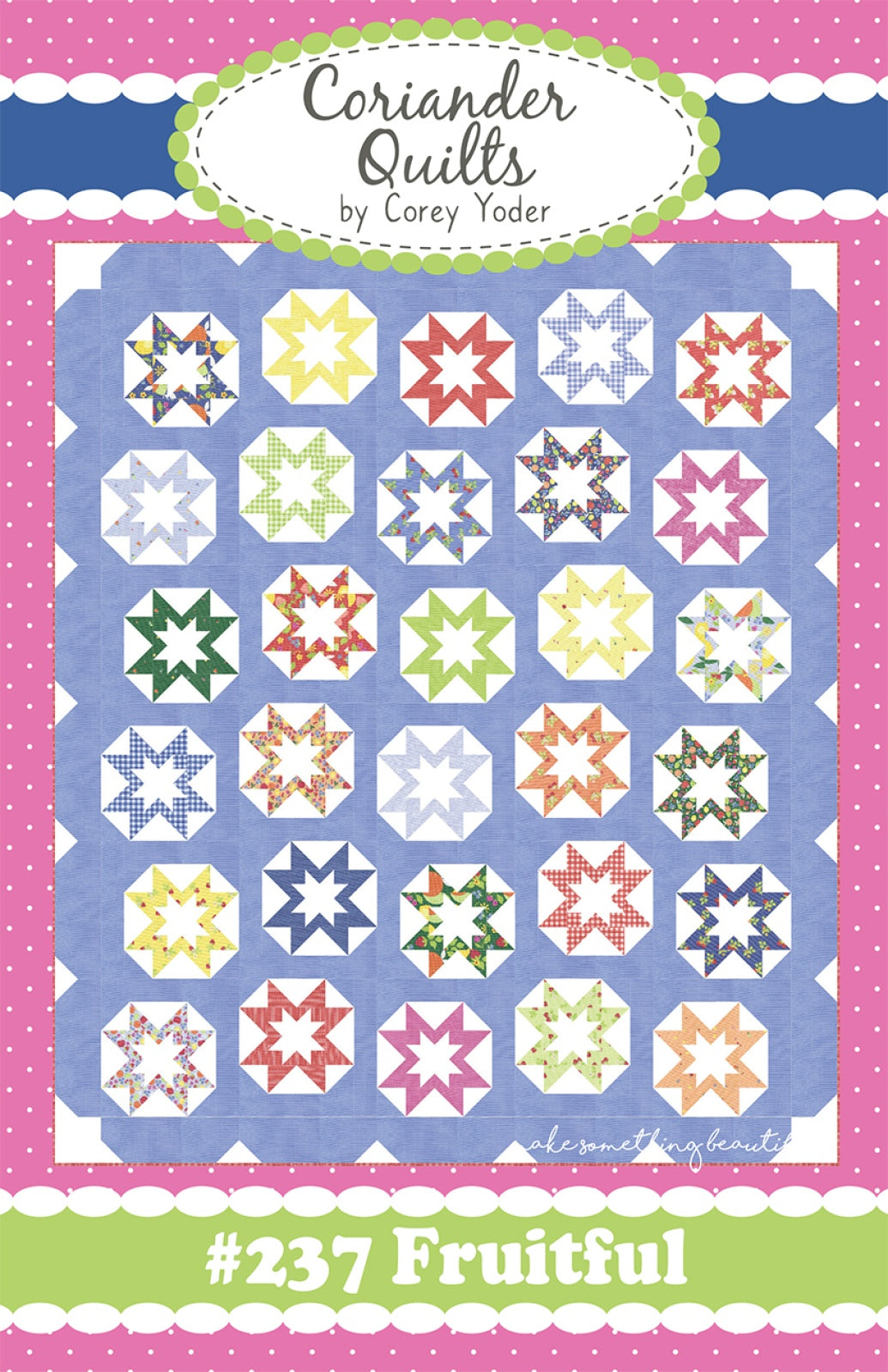 Fruitful Quilt Pattern by Coriander Quilts