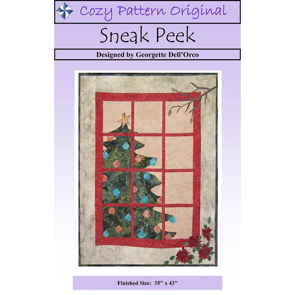 Sneak Peek Downloadable Pattern by Cozy Quilt Designs