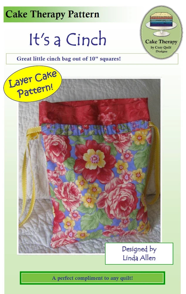 It's a Cinch Downloadable Pattern by Cozy Quilt Designs