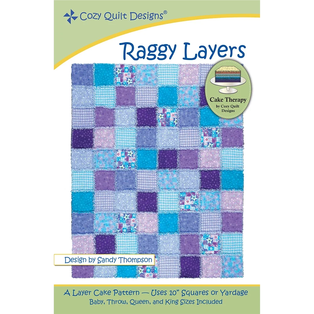 Raggy Layers Downloadable Pattern by Cozy Quilt Designs
