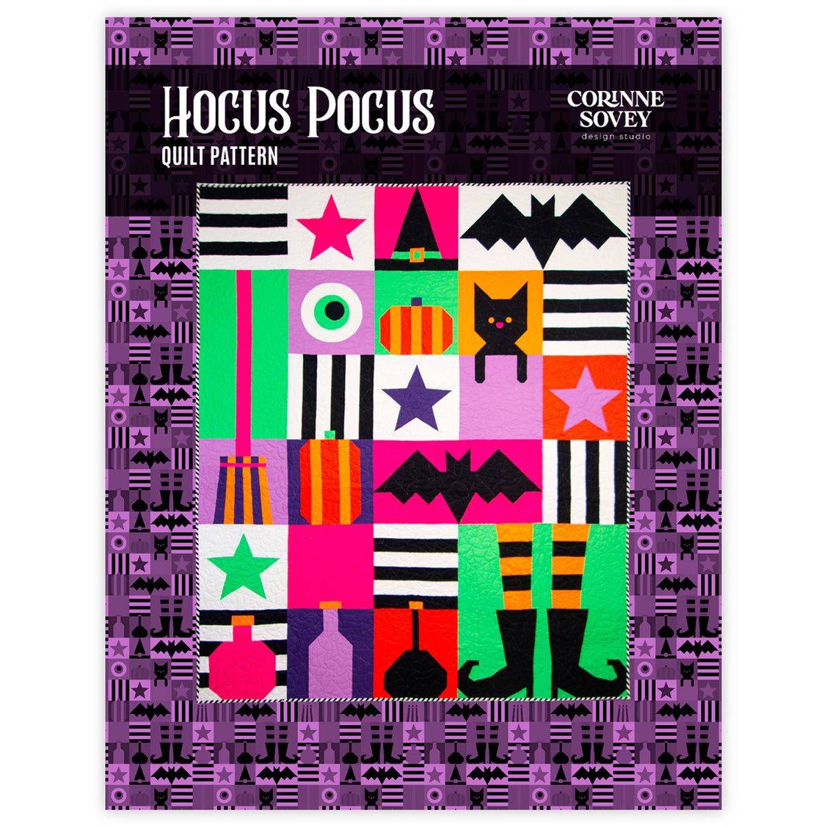 Hocus Pocus Quilt Pattern by Corinne Sovey Design Studio