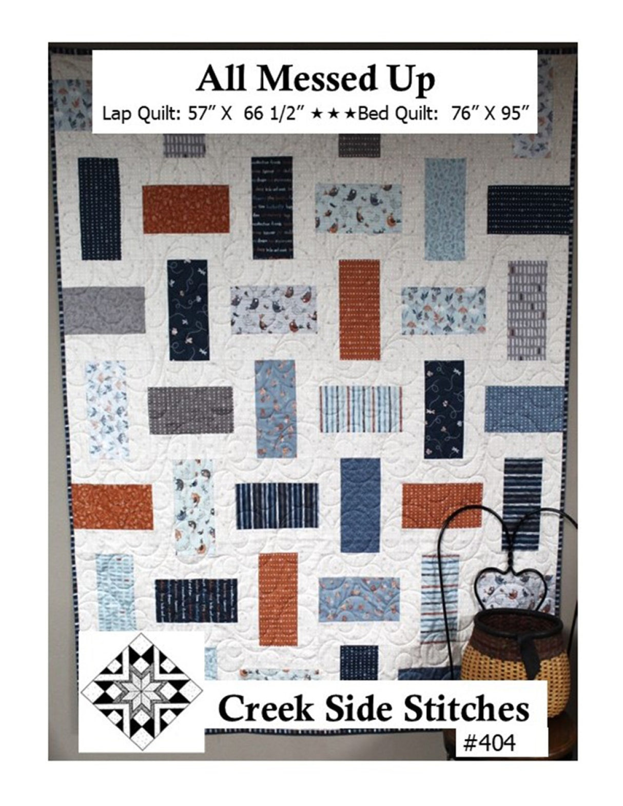 All Messed Up Quilt Pattern by Creek Side Stitches