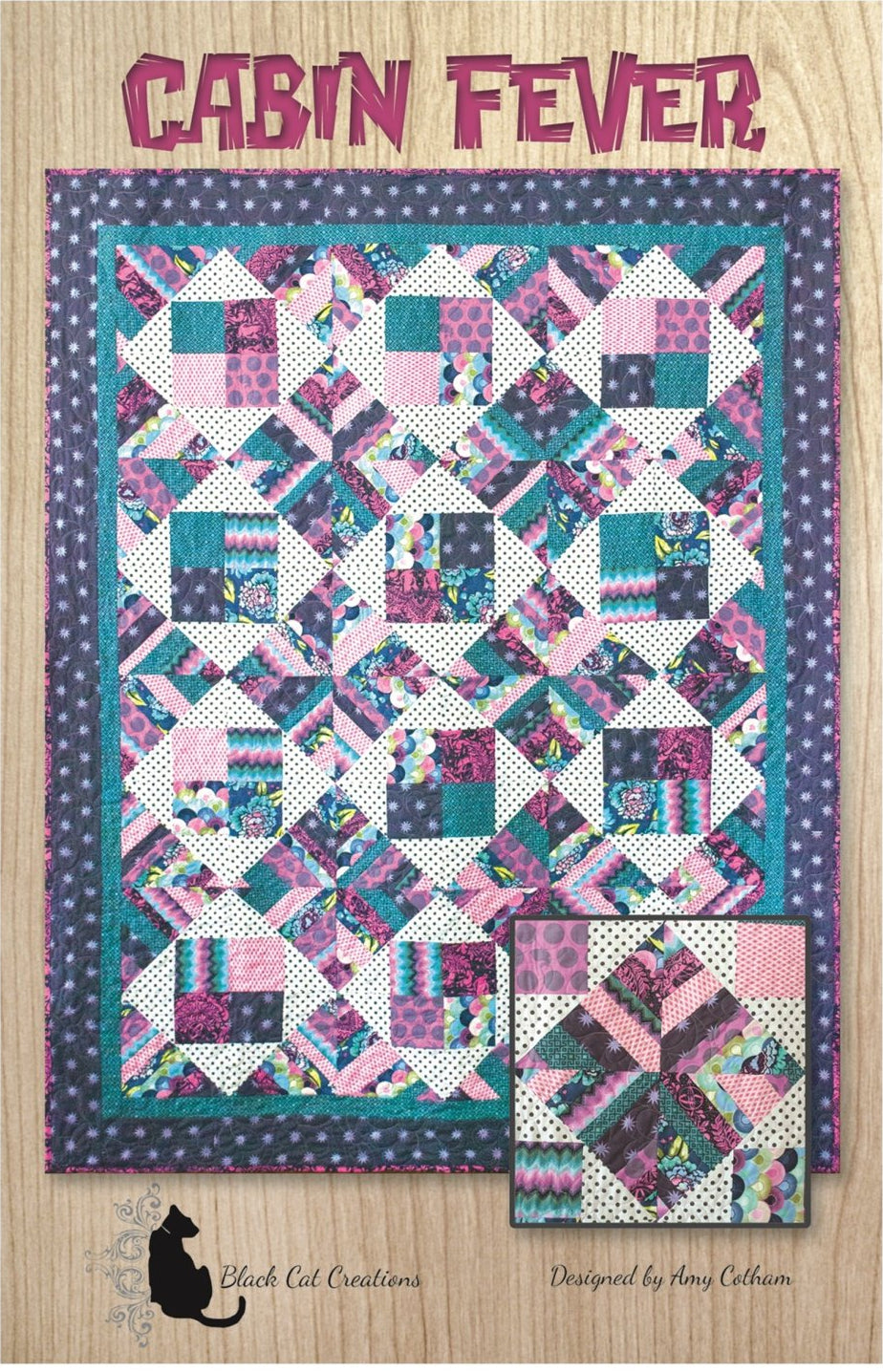 Cabin Fever Downloadable Pattern by Black Cat Creations