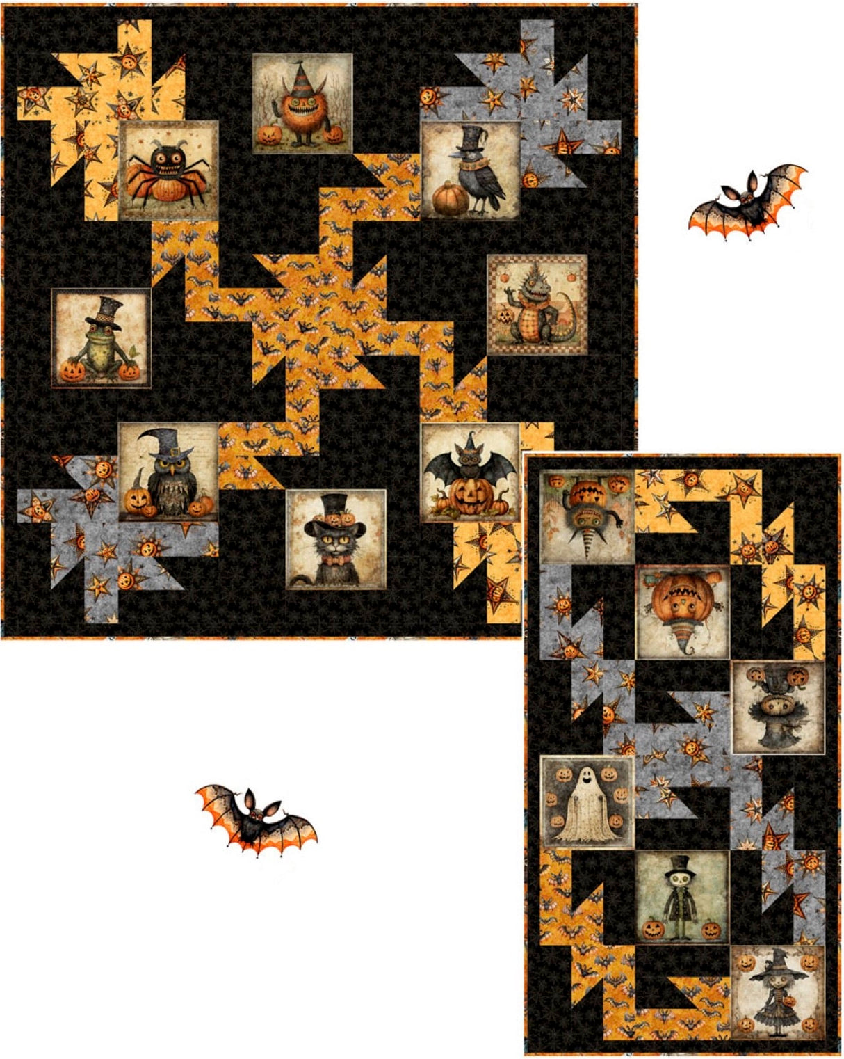 Caught in a Web Downloadable Pattern by Pine Tree Country Quilts