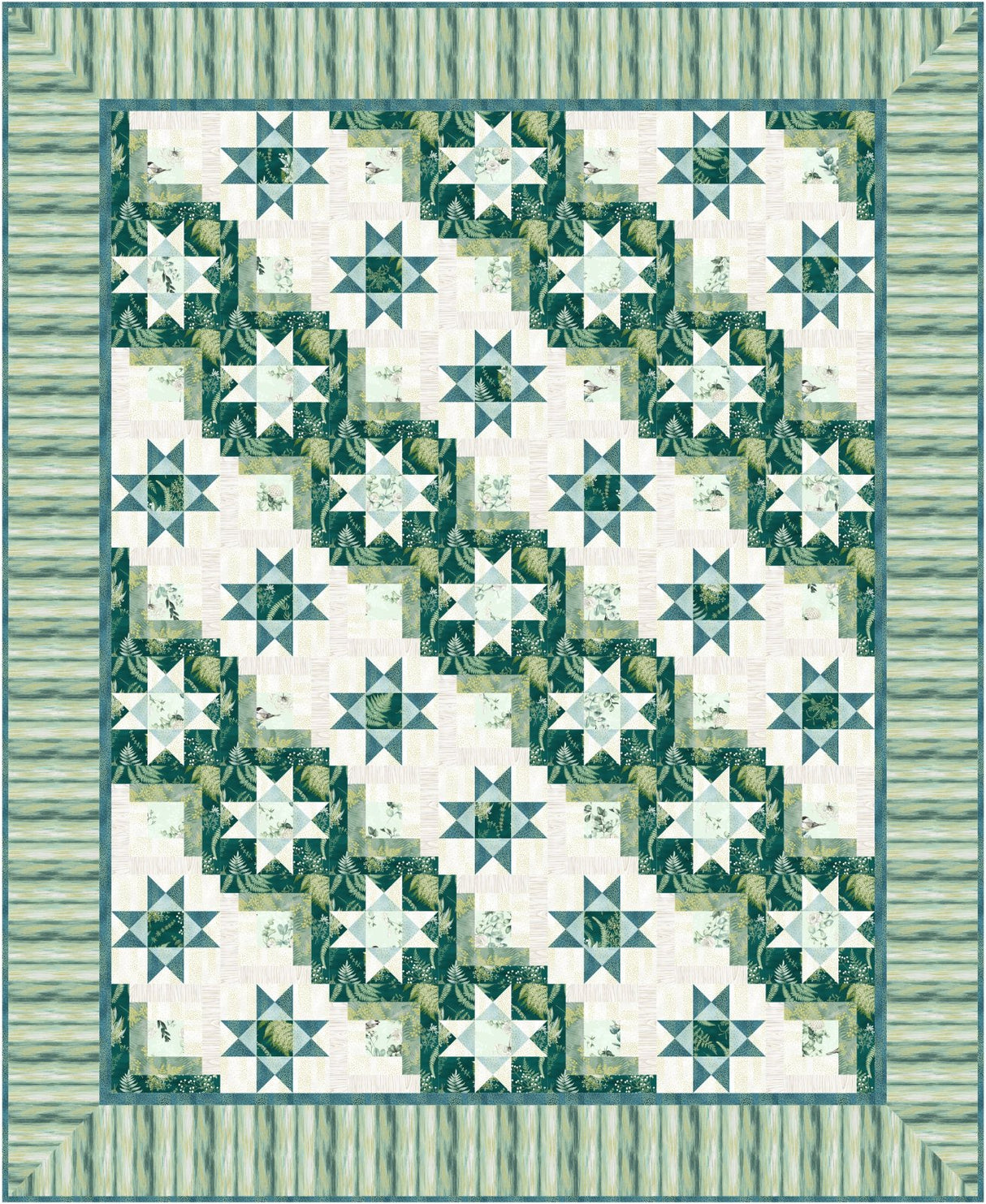 Chickadee Stars Downloadable Pattern by Needle In A Hayes Stack