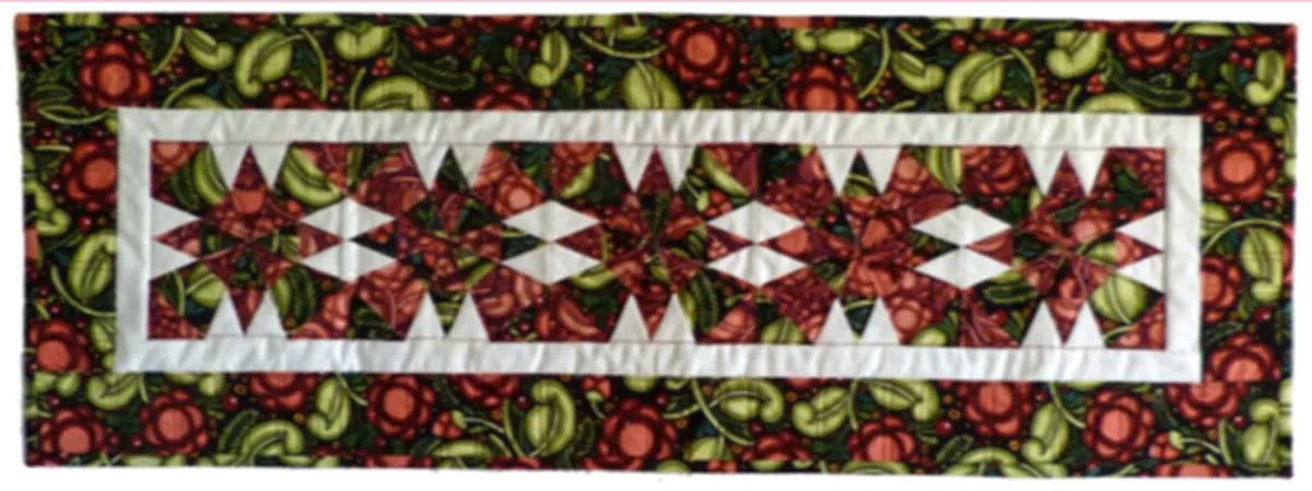Kaleidoscope Table Runner Pattern
