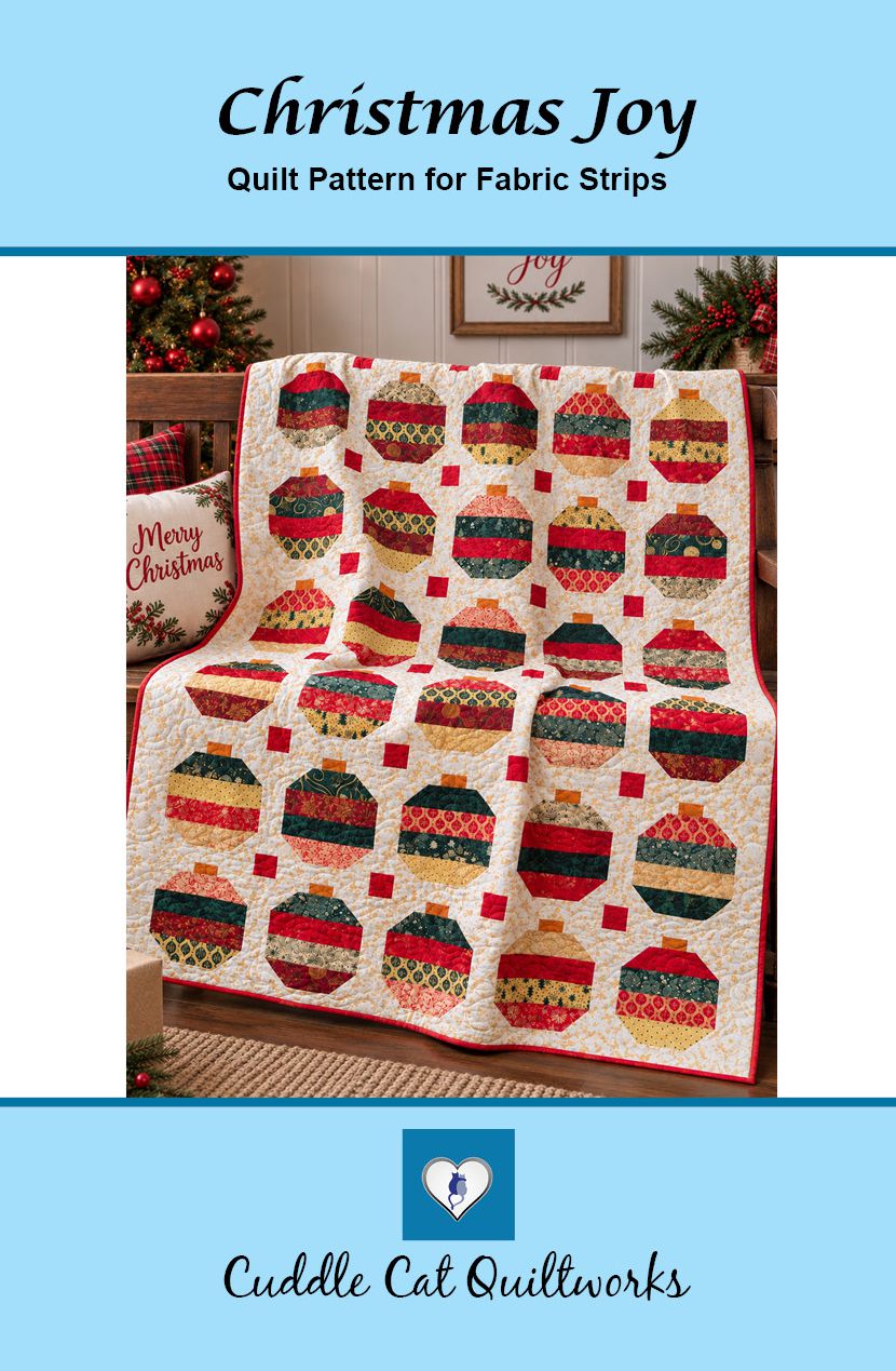 Christmas Join Downloadable Pattern by Cuddle Cat Quiltworks