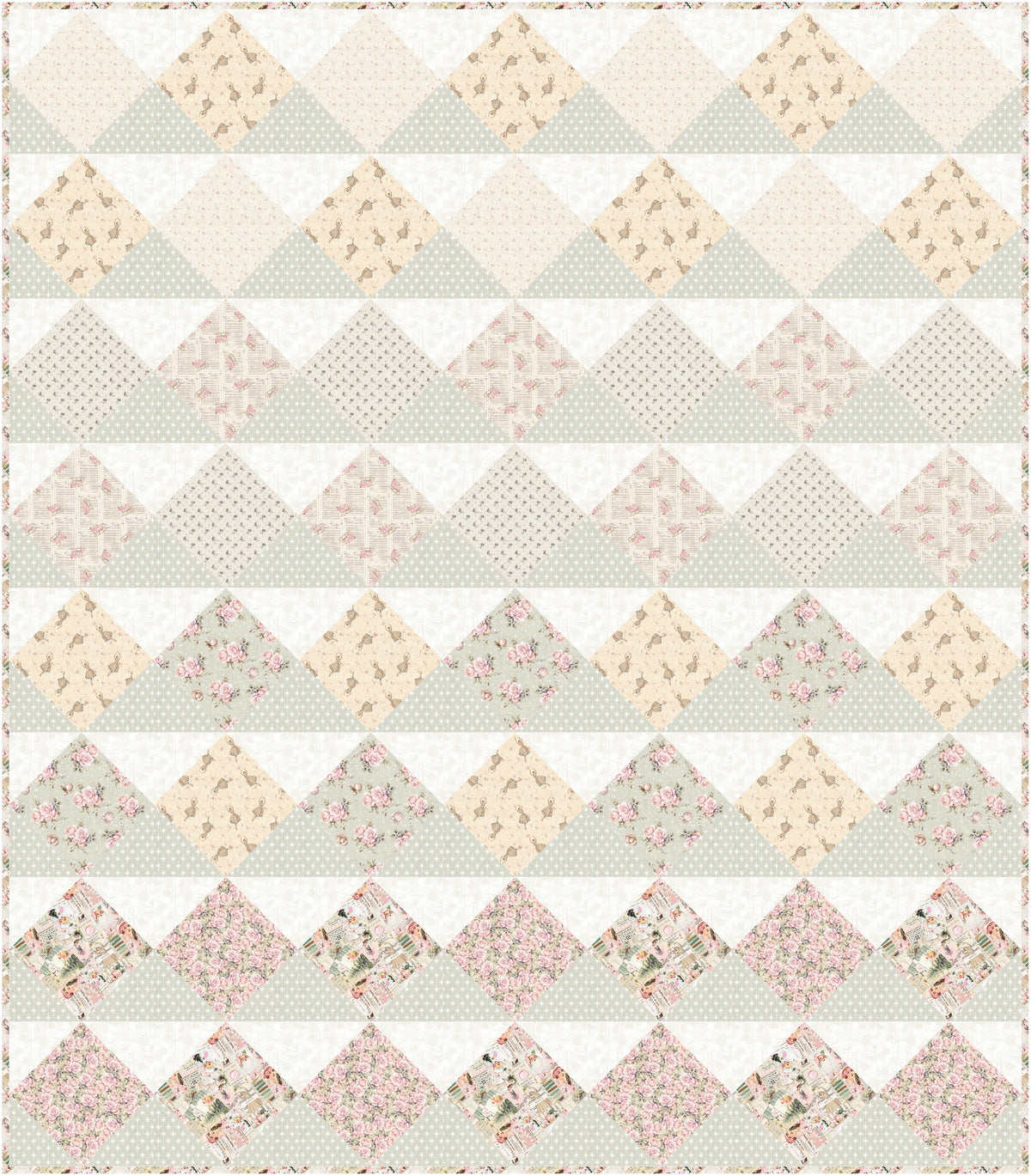 Christmas Market Charm Downloadable Pattern by Needle In A Hayes Stack