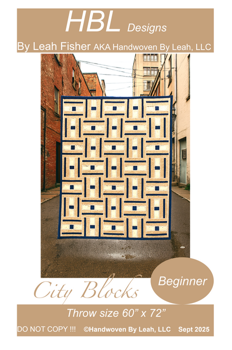 City Blocks Downloadable Pattern by Handwoven By Leah