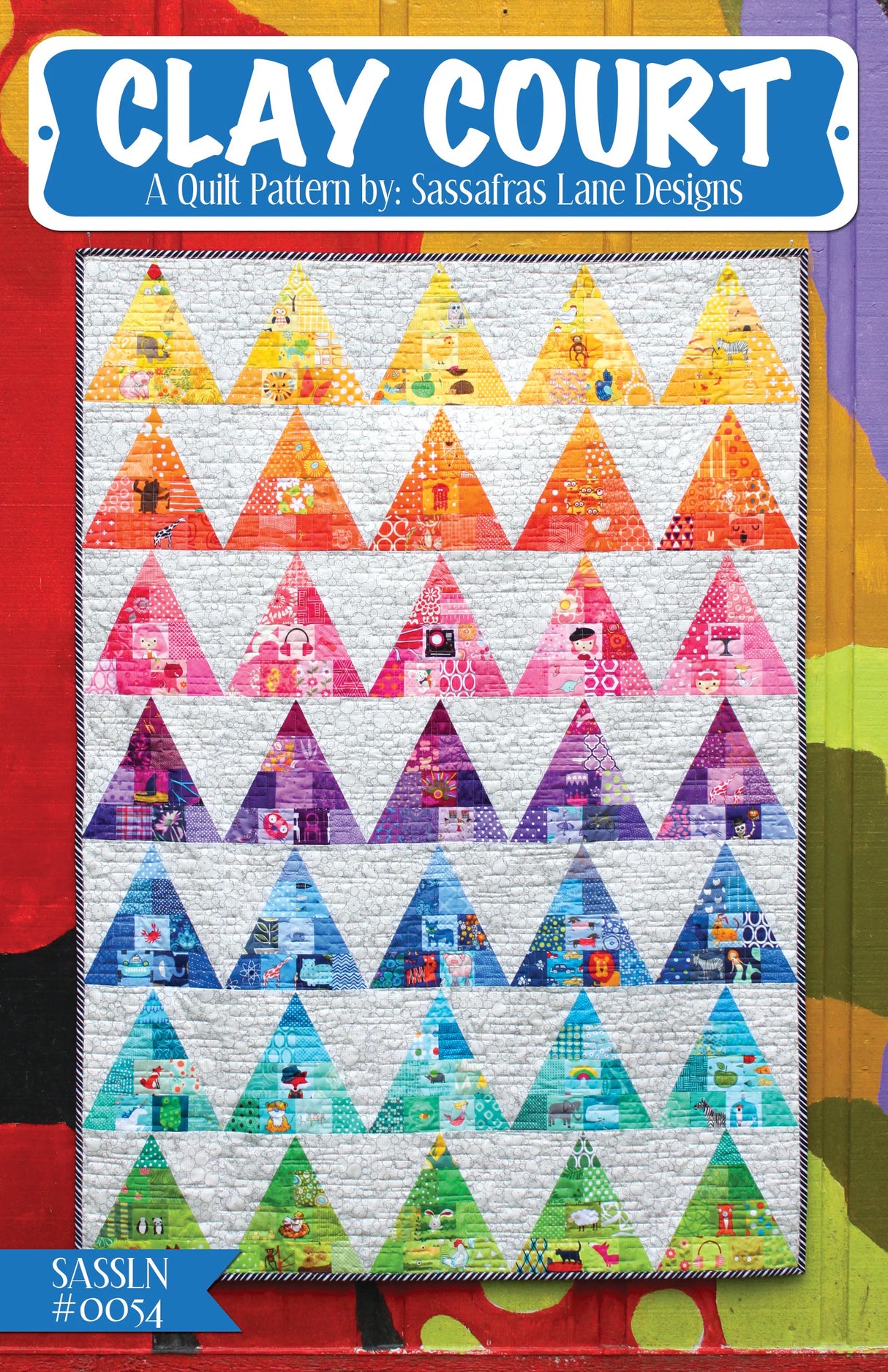 Clay Court Quilt Pattern by Sassafras Lane Designs