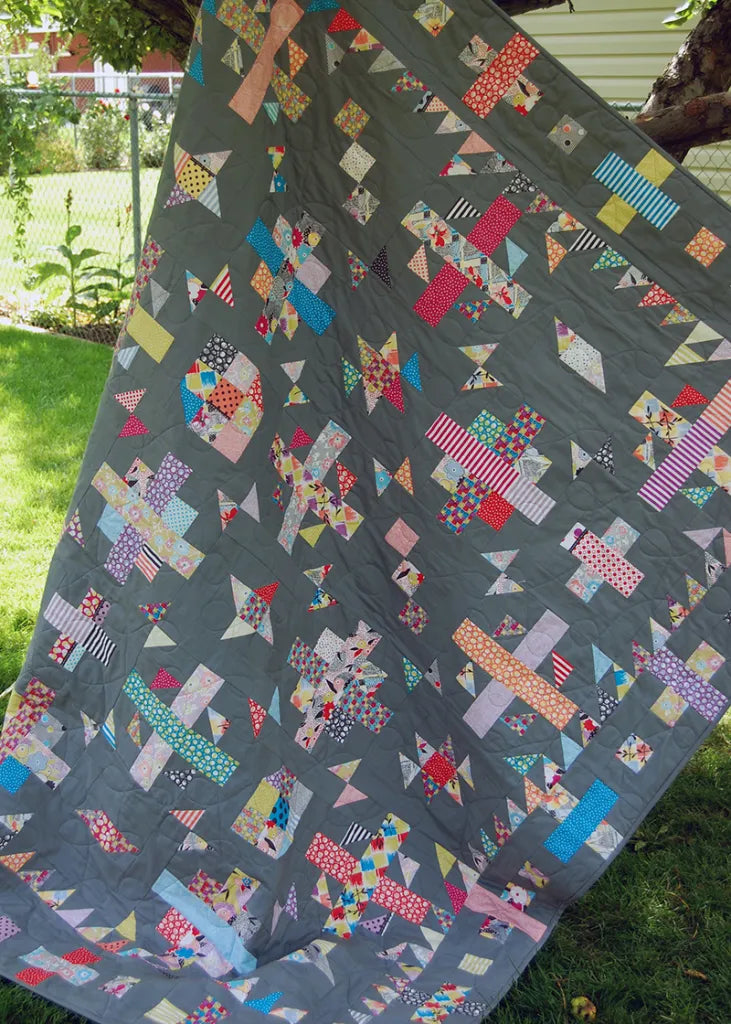 Confetti Weave Quilt Pattern by Cloth Parcel