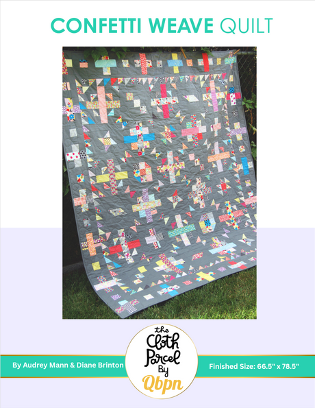 Confetti Weave Quilt Pattern by Cloth Parcel