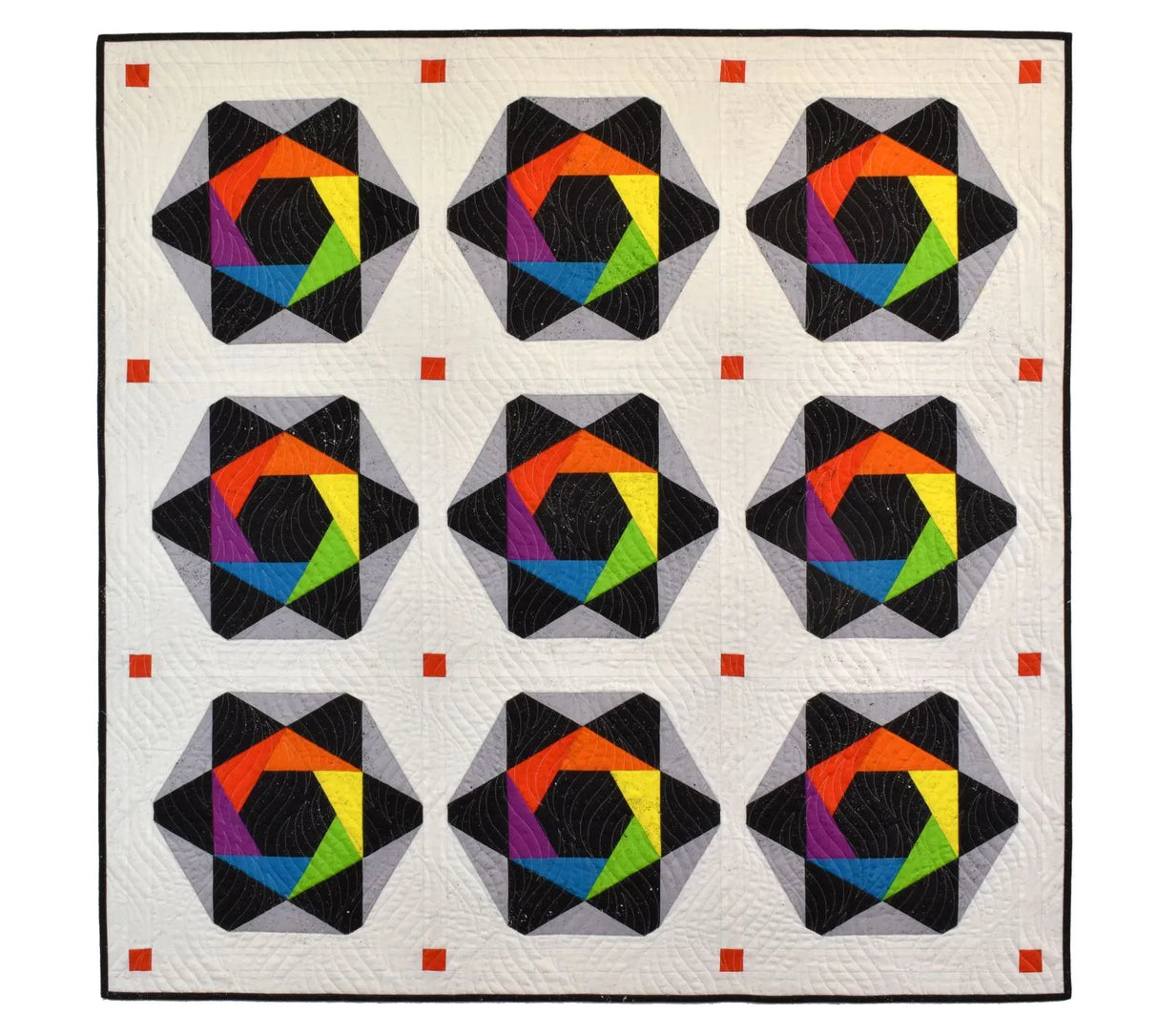 Cosmic Rainbow Downloadable Pattern by Nancy Messuri Designs