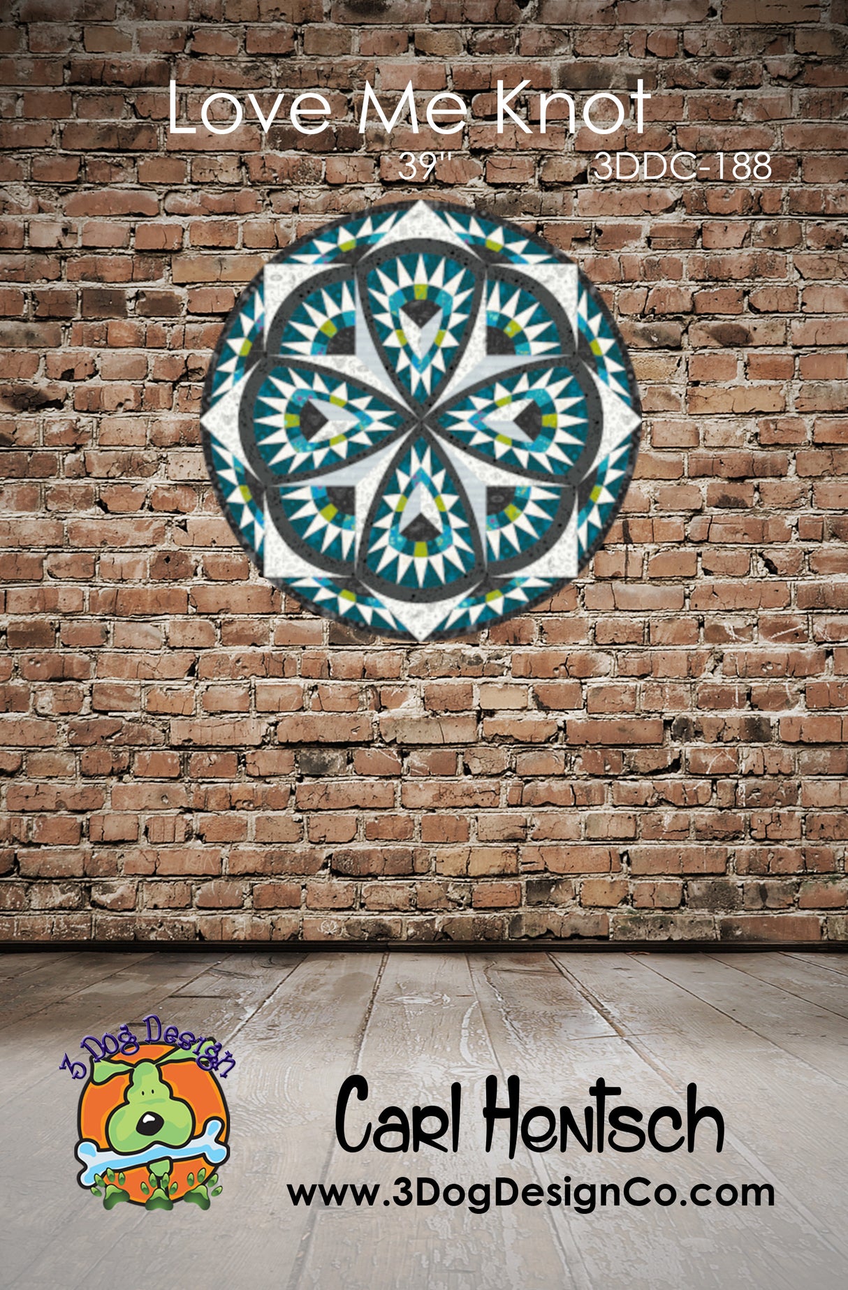 Love Me Knot Downloadable Pattern by 3 Dog Design Co Quilt Patterns